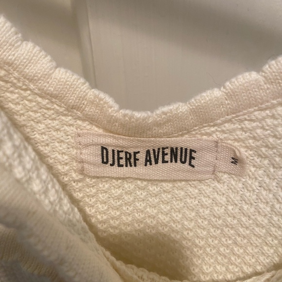 Djerf Avenue Amorini Cream Tank Top - Picture 3 of 3
